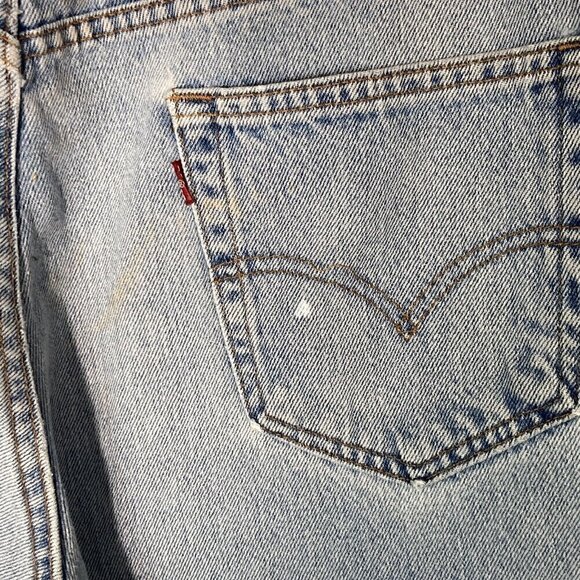 Vintage Levis 550 Relaxed Fit Tapered Leg Jeans - Picture 5 of 8